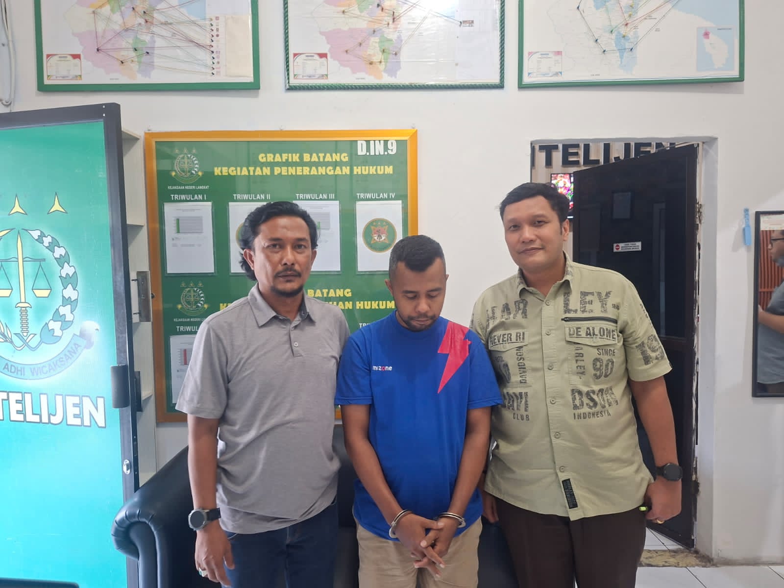 Tim Tabur Kejati Aceh Berhasil Amankan DPO Kejari Aceh Selatan di Sumatera Utara